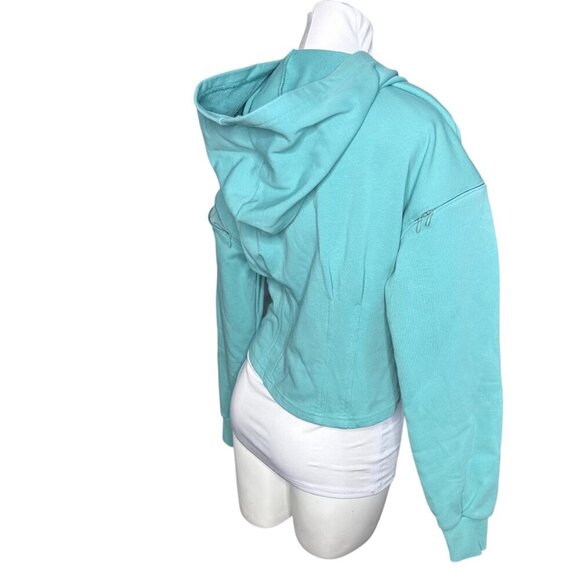 Fabletics Dakota hoodie mint teal Serenity womens full zip jacket Small - Picture 5 of 8